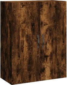 vidaXL Ντουλάπι Τοίχου Καπνιστή Δρυς 69,5 x 34 x 90 εκ. Επεξεργ. Ξύλο