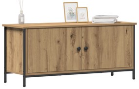 vidaXL Τηλεόραση Στάντ - Artisan Oak Artisan oak Επεξεργασμένο ξύλο