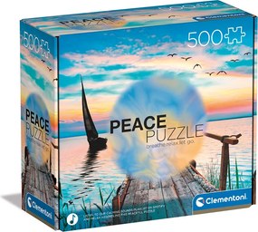 Clementoni Παζλ Peace Puzzles Wind 500 τμχ