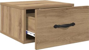 vidaXL Κομοδίνο artisan δρυς 35 x 35 x 20 εκ Επεξεργασμένο ξύλο