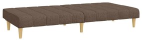 Καναπές Κρεβάτι Διθέσιος Taupe Υφασμάτινος - Μπεζ-Γκρι