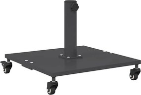 vidaXL Βάση ομπρέλας Σκούρο Γκρι 45 x 45 x 31,5 εκ.