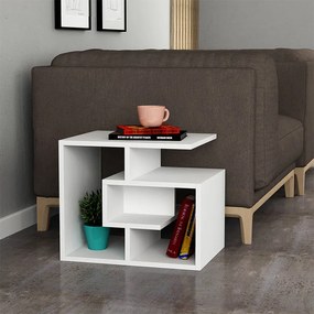 ΒΟΗΘΗΤΙΚΟ ΤΡΑΠΕΖΑΚΙ LABIRENT MEGAPAP MEGAPAP ΧΡΩΜΑ ΛΕΥΚΟ 54X40X45ΕΚ.