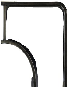 Καθρέπτης ArteLibre Μαύρο Μέταλλο 68x3x98.5cm