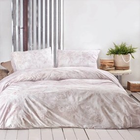 Πάπλωμα Lucette (Σετ 3τμχ) Pink Ρυθμός Queen Size 220x240cm 100% Cotton
