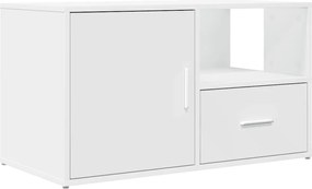 vidaXL Ντουλάπι Γωνιακό Λευκό 200x40x45 εκ. από Επεξ. Ξύλο