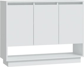 vidaXL Συρταριέρα Λευκή 97x31x75 εκ. από Επεξεργασμένο Ξύλο