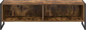 vidaXL Ντουλάπι TV Καπνιστό Δρύς 100 x 36.5 x 30.5 εκ