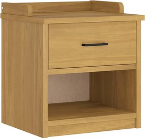 VidaXL Πάγκος διαδρόμου "SANDNES" 45x40x50 εκ.Πεύκο μασίφ ξύλο