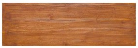 vidaXL Έπιπλο Τηλεόρασης Επιτοίχιο 90 x 30 x 30 από Μασίφ Ξύλο Teak