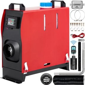Air Diesel Heater Fuel Heater 12V 8KW With LCD Switch Silencer For RV Trucks