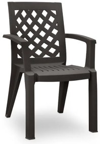 Πολυθρόνα Πολυπροπυλενίου Kira Καφέ 58x52x87 GP046-0004,3 Megapap-GP046-0004,3-Καφέ GP046-0004,3