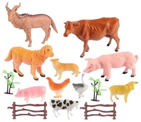 Σετ φιγούρες ζώων φάρμας - 14pcs - 026-41E - 917522
