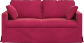 vidaXL Καναπές Κόκκινο