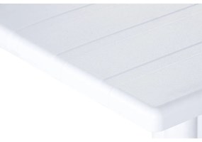 Τραπεζαρία Home ESPRIT Λευκό Μέταλλο πολυπροπυλένιο 70 x 70 x 75 cm