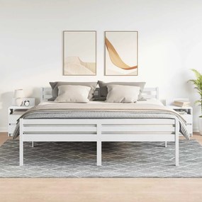 vidaXL Κομοδίνα 2 τεμ. με 2 Συρτάρια Λευκά 40x33x60 εκ.