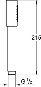 Τηλέφωνο ντουζ Grohe Sena-Anthraki