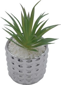 Τεχνητό Φυτό σε Μοντέρνο Κεραμικό Γλαστράκι 8.5x14cm