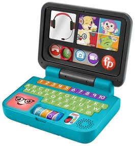 Εκπαιδευτικό Λάπτοπ Με Ήχους Fisher-Price HGX01 Multi Mattel