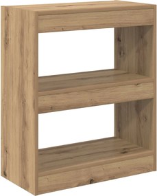 vidaXL Βιβλιοθήκη 2 επιπέδων 60 x 30 x 72 εκ. Επεξεργασμένο ξύλο