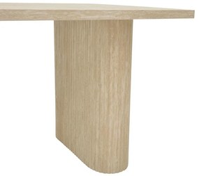 Τραπέζι Loozir mdf σε φυσική απόχρωση 180x90x75εκ