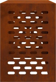 vidaXL Κάλυμμα κλιματιστικού Σκ rusty 100 x 50 x 70 cm