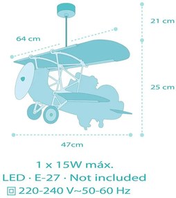 Φωτιστικό οροφής Ango Coccodrillo