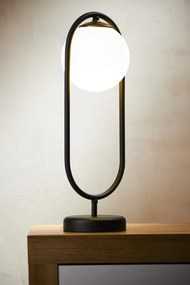 Επιτραπέζιο Φωτιστικό Igon 1xE14 Μαύρο με Χρυσό