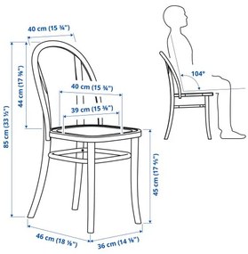 NACKANAS/SKOGS τραπέζι και 4 καρέκλες, 140 cm 295.282.37