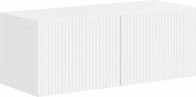 vidaXL Σετ επίπλου τηλεόρασης 4 pcs Υψηλής γυαλάδας λευκό