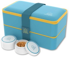 Δοχείο Φαγητού Lunch Box - Original Bento Box Classic Umami - Fresh Tirquoise - Κατάλληλο για Φούρνο Μικροκυμάτων