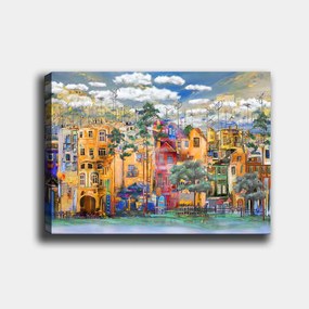 Decorative Canvas Painting 622007036_70100 Multicolor