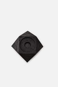 Stewehome Κερί από μέταλλο Μαύρο 10x10x8.5 cm