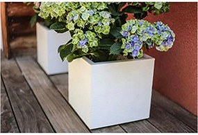 Βάζο Λουλουδιών EDA Λευκό Πλαστική ύλη 5 cm