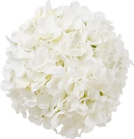 VEVOR 305 Pcs Artificial Silk Hydrangea Flowers 9.8 In Bouquet Arrangement White