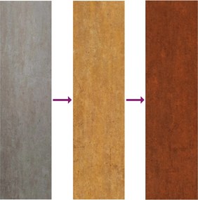 vidaXL Γλάστρα Κήπου Σκ rusty 50 x 30 x 50 cm