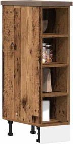 vidaXL Κάτω ντουλάπι Riga Παλιό ξύλο 20x44,5x81,5 cm