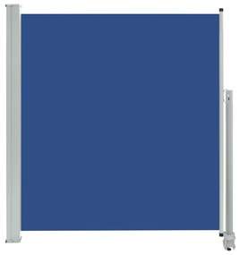 Σκίαστρο Πλαϊνό Συρόμενο Βεράντας Μπλε 140 x 300 εκ. - Μπλε