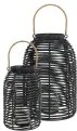 BOX37211 THE NETHERLANDS ΦΑΝΑΡΆΚΙΑ LANTERN BLACK SET OF 2PCS VN8000510 0/0/0 NEOPORTAL-8720573856744
