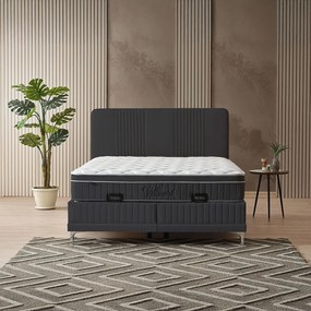 Ανατομικό Στρώμα WINART Διπλό Γκρί 160x200εκ. 160x200x28 εκ.