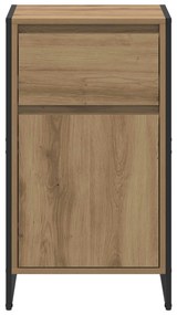 vidaXL Πλαϊνό γραφείο με συρτάρι Καρυδιά Χειροποίητης Εργασίας