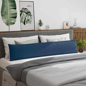 vidaXL Μαξιλάρι Καναπέ 2 pcs Μπλε 200 x 40 εκ. ύφασμα