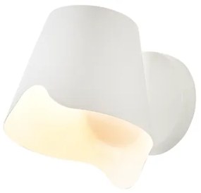 Απλίκα Φωτιστικό Τοίχου MONET Λευκό 1ΧΕ27 HM481W21WH ACA-HM481W21WH-Λευκό HM481W21WH