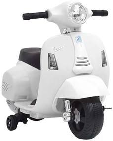 vidaXL Παιχνίδι Ηλεκτρικό Μοτοσικλέτα Vespa GTS300 Λευκό