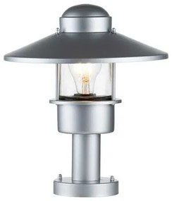 Επιδαπέδιο Φωτιστικό E27 60W IP44 Klampenborg Elstead Lighting KLAMPENBORG-PED-SIL Ασημί