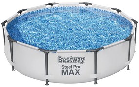 Πισίνα Bestway Steel Pro Frame Pool Φ305x76cm 15580