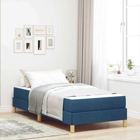 vidaXL Κρεβάτι με ελατήρια Ταμπά, Καφέ 90 x 190 cm