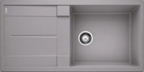 Blanco Metra XL 6 S - Νεροχύτης Κουζίνας Γρανίτη 100x50 - Alu Metallic