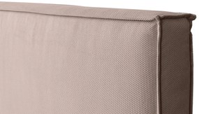 Επενδυμένο Κρεβάτι Pure-Mocca-110 x 200-Ξύλα Ελάτου