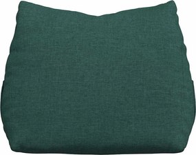 vidaXL Μαξιλάρι Πλάτης Σκούρο Πράσινο 45 x 35 x 20 cm ύφασμα